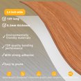 thumbnail image 2 of GSCIT Club Wood Grain Repair Tape, 2.4 inch X 15ft Self Adhesive Red Oak Grain Repair Patch for Tables, Chairs, Baseboards, Doors, Windows, Floors, Handicraft DIY., 2 of 6