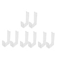 thumbnail image 4 of IDEANATEGRATE Supportive Shoe Display Stand Acrylic Space-Saving Design 8Pcs 7.1X3.5X1.8In, 4 of 8