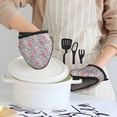 thumbnail image 6 of Rocae Watercolor Butterflies for Mini Oven Mitts Rubber Oven Glove, Kitchen Mittens, Cute Cooking Mitts,5.9"x5.9", 6 of 7