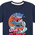 thumbnail image 3 of Hot Wheels - Shark Love Bites - Toddler & Youth Short Sleeve Graphic T-Shirt, 3 of 5
