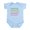 Sky Blue, variant on CafePress - Amazing Actress Body Suit - Baby Light Bodysuit, Size Newborn - 24 Months