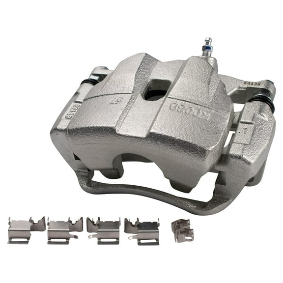 TRQ Front Left Brake Caliper w/Bracket Drivers Side Compatible with 2014-2020 Mazda 6