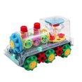 thumbnail image 1 of Tholdsy Tren de juguete ABS para niños, tren de engranajes eléctrico transparente, tren de música para niños, tren de juguete para niños, Videojuegos portátiles, 1 of 6