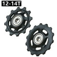 thumbnail image 1 of 1pc 12T 14T For 9/10/11Speed Bearing Bicycle Rear Guide Wheel Road Bike-Jockey RearDerailleur Pulley Roller ForShimano Repairing, 1 of 12