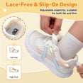 thumbnail image 6 of Barerun Toddler Shoes Boys Girls Non Slip Running Shoes, Wide, Pull-On, Tennis Shoes, 6 of 7