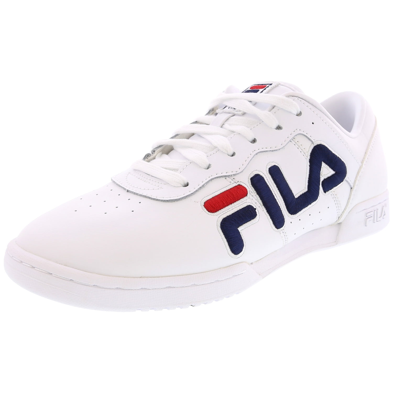 Fila Women's Original Fitness White / Navy Red Ankle-High Sneaker - 6 ...