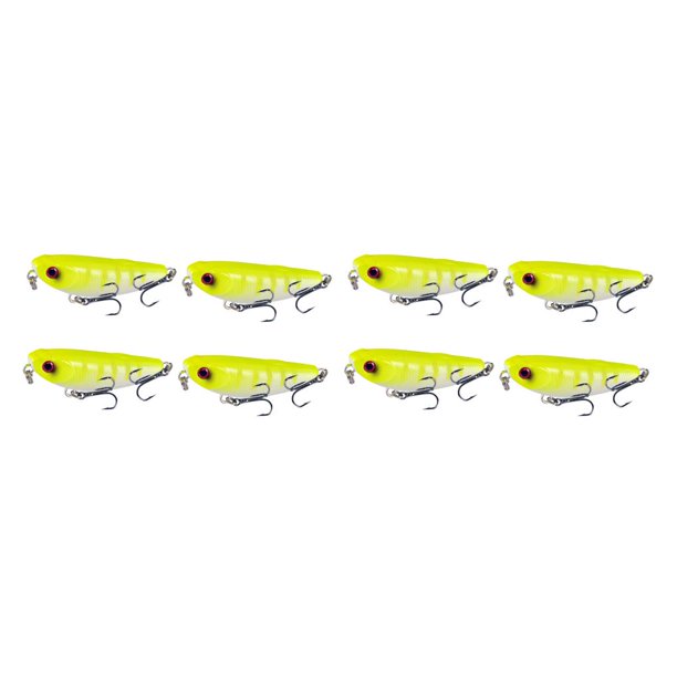 Wosthever 4 piezas cebos artificiales de agua salada señuelos de agua dulce océano pesca tipo 4 tipo 4 2piezas Wosthever CBP501868