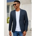 thumbnail image 5 of COOFANDY Mens Casual Sport Coat Modern Fit Blazer Premium Office Casual Business Suit Jacket, 5 of 7