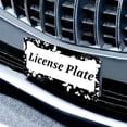 thumbnail image 6 of White Butterfly License Plate Prame Aluminum Auto Parts License Plate Decorative Screws Fit Standard 2 Holes 1 U.S. License Plate, 12.2x 6.3 Inch, 6 of 7