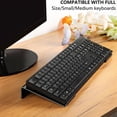 thumbnail image 2 of 3X Acrylic Computer Keyboard Stand for Desk, Keyboard Riser Tilt Lift, Keyboard Holder for Desktop, Desk Keyboard Lifter, 2 of 7
