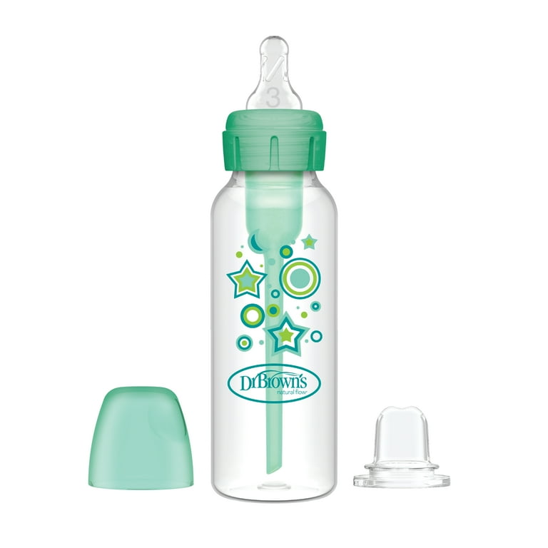 Dr. Brown's Anti-Colic Options+ Sippy Bottle Kit, 8oz, Green photo 3