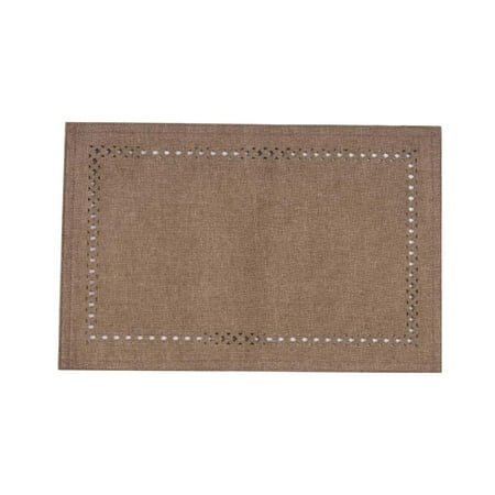 

Square Placemat Cup Coasters Heat Resistant for Birthday Dishes Dining Table