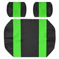 thumbnail image 3 of Replacement Seat Cover For EZGO Marathon Golf Cart (Black & Lime Green), 3 of 3