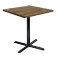 thumbnail image 2 of KFI Studios Urban Loft 2.5' Square Dining Table, Natural, 2 of 3