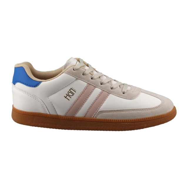 Tenis Dama Hgn by Mr Shu Casual COmodo Agujetas rosa 22