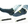 thumbnail image 2 of Elastic Clips Leg Straps, Elastic Adjustable Pants Clips Bed Sheet Fasteners Clips for Flat Sheet,Mattress,Ironing Board or Sofa and Jeans Biker Motorcycle, 2 of 5