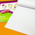 thumbnail image 2 of BAZIC Manuscript Writing Pad 50 Sheet 10.5"x8" Handwriting Workbook, 1-Pack, 2 of 7