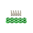 thumbnail image 2 of Transemion JDM Car Modified Fasteners Convenient To For Car Upgrades Easy To Install Sturdy And Durable Green screw 1Set, 2 of 6