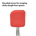thumbnail image 5 of (3 pack) OXO Flexible Heat Resistant 9.25 in Silicone Kitchen Spatula, 5 of 10