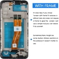 thumbnail image 3 of for Samsung Galaxy A03s LCD Screen Replacement for SM-A037F SM-A037F/DS SM-A037M SM-A037G SM-A037U LCD Display Touch Digitizer Glass Panel Assembly Repair Parts Kit with Tools (Big Glass with Frame), 3 of 6