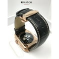 thumbnail image 2 of 24K Rose 42MM Iwatch SERIES 3 With Black Leather Band CUSTOM, 2 of 3