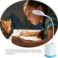 thumbnail image 5 of KAKOWELY Lampe de Table Conteneur de Stylo 1 Ensemble de Lampe de Table Conteneur de Stylo Lampe LED Protectrice pour les Yeux Lampe de Lecture Tactile 18.7"X3.35"X3.35 Pouces, 5 of 5