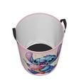 thumbnail image 4 of Stit-ch Laundry Basket Collapsible Cartoon Cute Clothes Hamper for Nursery Kids Toys Storage Bag, 4 of 10