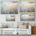 thumbnail image 4 of Designart "Meadow Stroll Among Wildflowers I" Wildflowers Floater Framed Canvas Wall Art, 4 of 5