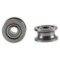 thumbnail image 5 of 10 unids U624ZZ Mini U Groove Ball Bearing Polea de Guía de Acero al Carbono Para Carril Sistema Lineal 4 * 13 * 7mm Ecomeon no, 5 of 5