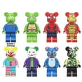 thumbnail image 1 of Kaws Minifigures Building Blocks Kids Toy Gift 8pcs, 1 of 1