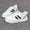 White And Black, variant on Women's Elegant Sneakers, Versatile White Shoes with Soft Soles, New Flat-Bottom Anti-Slip Casual Skate Shoes, Women Shoes