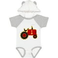 thumbnail image 3 of Inktastic Red Tractor 1st Birthday Boys Baby Bodysuit, 3 of 5