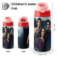 thumbnail image 2 of The Twilight Saga Kids Water Bottle Stainless Steel Vacuum Insulated Water Cup With Covered Pop-Up Straw, 2 of 8