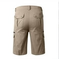 thumbnail image 4 of zfhfof Mens Hiking Cargo Shorts Multi Pockets Twill Cotton Loose Fit Outdoor Travel Shorts for Fishing Camping Golf, 4 of 5