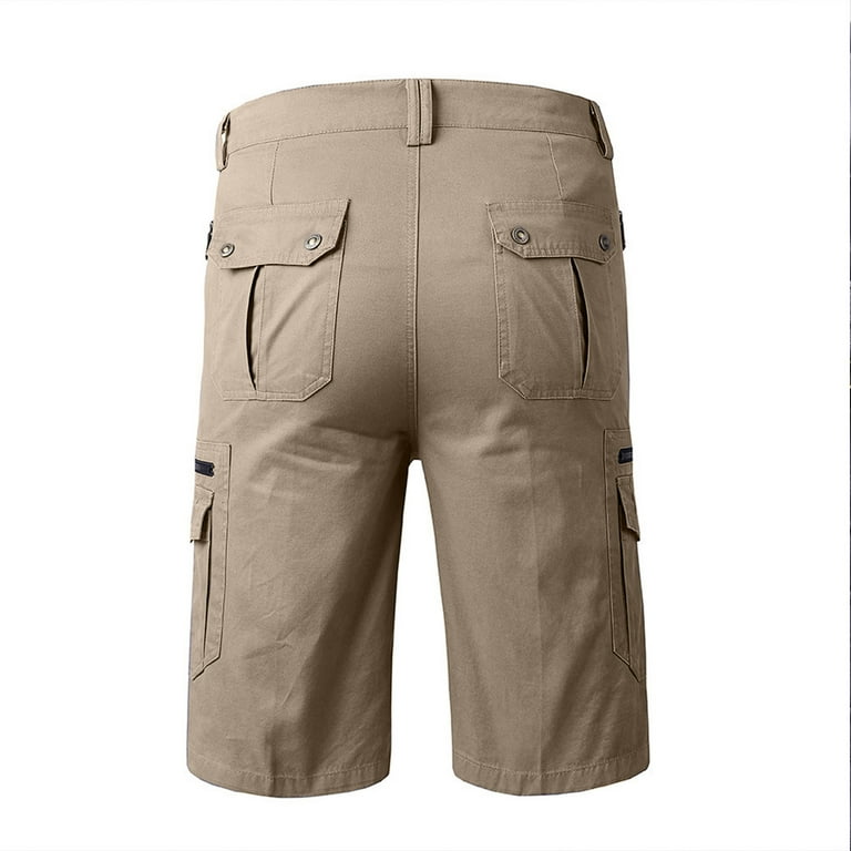 fartey Men's Casual Cargo Short 2025 Multiple Pockets Baggy