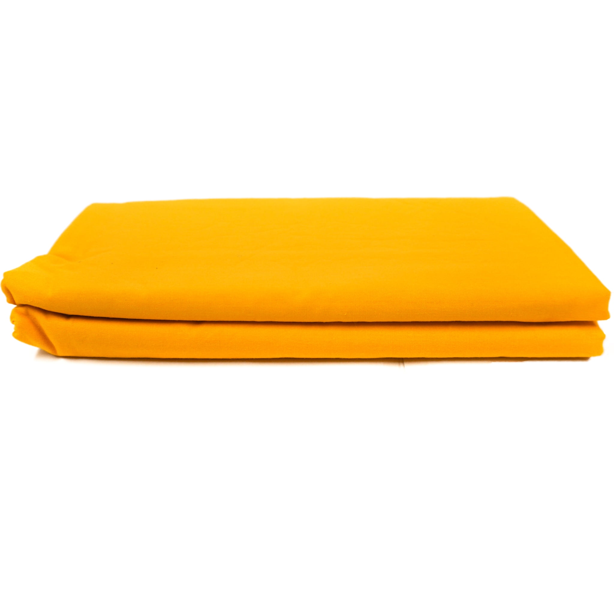 Shason Textile Craft Quilting Poly Cotton 3 Yards Precut Fabric, Yellow (Pack of 2)