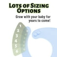thumbnail image 3 of 4Pcs Cute Silicone Baby Bibs for Babies & Toddlers Waterproof, Soft,BPA Free (10-72 Months,Unisex), 3 of 7