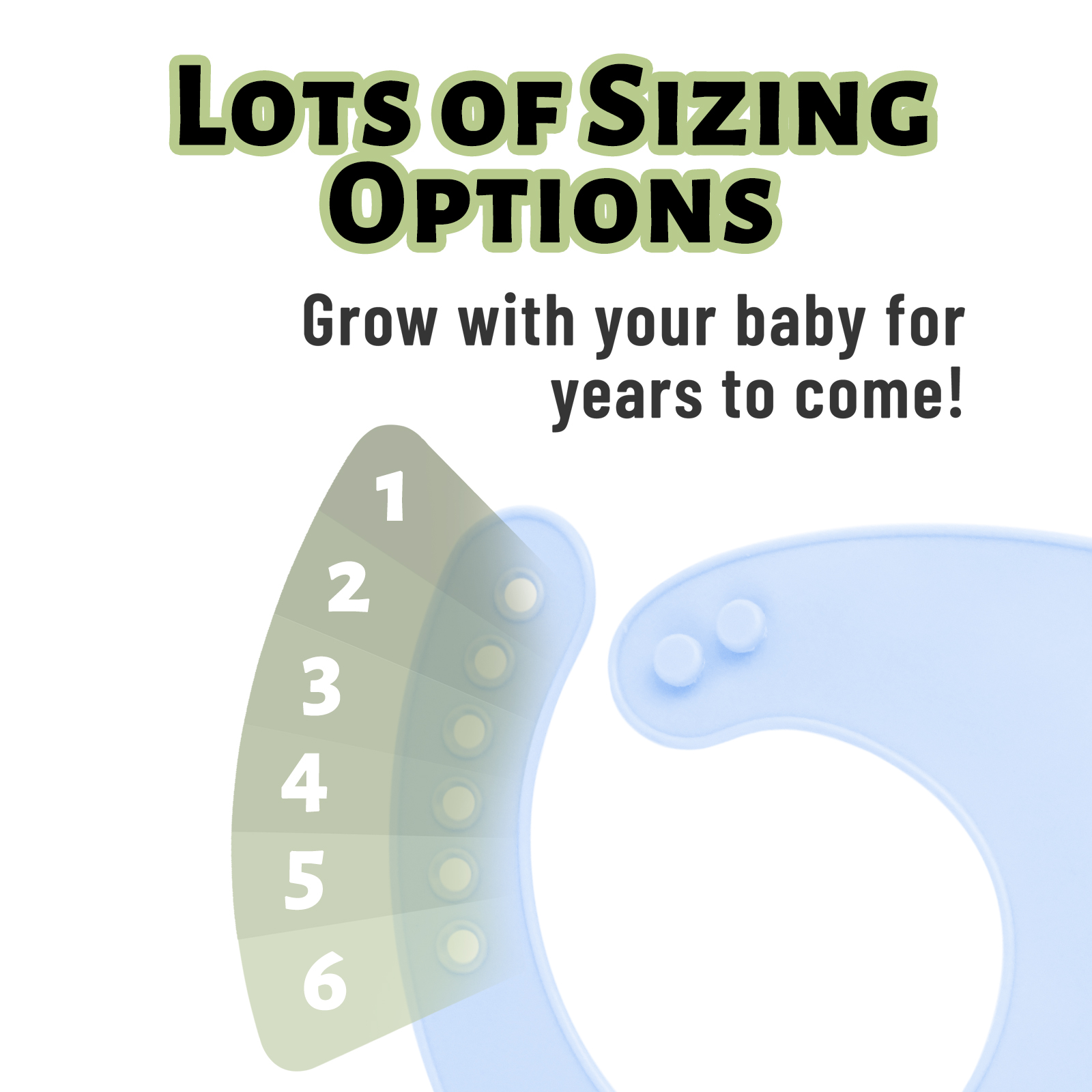 MoHern Silicone Baby Bibs, 4-Pack Waterproof Feeding Bibs photo 3