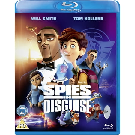 Spies in Disguise (Blu-ray) Will Smith Tom Holland Rashida Jones Karen Gillan Rachel Brosnahan