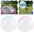thumbnail image 3 of TFixol "Extra Large Inflatable TPR Bubble Ball for Kids - Fun, Bouncy, and Portable Playtime Toy, Pink, 6.5 Inches, Expands to 40cm", 3 of 5