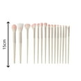 thumbnail image 2 of Hearth & Gear Makeup Brush Set For Beauty Tools Foundation Blending Powder Contouring Brush Kit Pore ucer Cute Korean Stuff Face Roller Ice Eye Scrub Face Rollers for Aging Skin head Extractor Head, 2 of 3