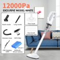 thumbnail image 4 of GROWTH TANK Handheld Vacuums with LED Light Wet Dry Cleaning USB Rechargeable for Office, 4 of 9