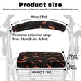 thumbnail image 6 of HELLHERO Bat Spider Web Rollator Seat Back Cover Seat & Back Cover and Seniors Easy Install Non-Slip Cover and Elderly, 6 of 7