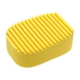 thumbnail image 2 of EeaseCA Candy Color Silicone Washboard Creative Mini Handheld Laundry Washboard Multipurpose Laundry Cleaning Brush Clothes Washing Brushes (Yellow), 2 of 8