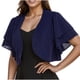 thumbnail image 1 of Cárdigan de mujer de moda de manga larga con cuello redondo, blusa informal, cárdigan, abrigo para mujer, 1 of 6