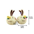 thumbnail image 4 of Sruoe Easter Bunny Decoration, Easter Decorations Table Ornaments Bunny Resin Ornaments, Bunny Tabletop Decoration for Easter Centerpieces Home Office Table, 4 of 6