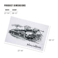 thumbnail image 2 of Lantern Press 1000 Piece Jigsaw Puzzle, Julian, California, Street Scene, 2 of 5
