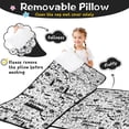 thumbnail image 3 of Halloween Doodle Halloween Elements Toddler Nap Mats for Kids Preschool,50"x20" Sleeping Mat Bag or Kids,Toddler Sleeping Bag,Toddler Nap Mat or Daycare, 3 of 6
