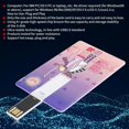 thumbnail image 5 of Card U Disk Portable Cartoon USB2.0 Flash Drive Computer Data Storage Memory Stick Gifts128GB, 5 of 5