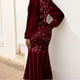 thumbnail image 3 of Women's Sexy Long-Sleeved Dress Fashionable Elegant Temperament Slim Fit Dress for Women Holiday Outdoor Wear, 3 of 5